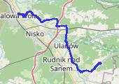 Trasa z dnia 2016-07-21 20:23 - mapa trasy gps - rower trekkingowy