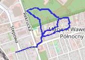 Trasa z dnia 2016-07-21 18:38 - mapa trasy gps - spacer