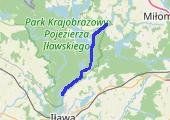 Trasa z dnia 2016-07-21 17:24 - mapa trasy gps - łódź