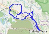 Trasa z dnia 2016-07-22 13:31 - mapa trasy gps - rower trekkingowy