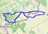 Trasa z dnia 2016-07-24 11:40 - mapa trasy gps - rower górski