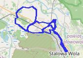 Trasa z dnia 2016-07-24 17:56 - mapa trasy gps - rower trekkingowy