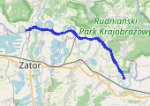 Trasa z dnia 2016-07-24 18:43 - mapa trasy gps - kajak