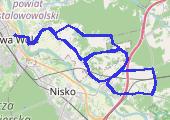 Trasa z dnia 2016-07-25 21:26 - mapa trasy gps - rower trekkingowy