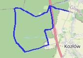Trasa z dnia 2013-04-28 12:38 - mapa trasy gps - spacer