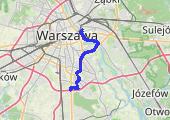 track-14 - mapa trasy gps - rower szosowy