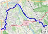 track-13 - mapa trasy gps - rower szosowy