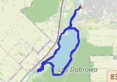 15 km dookoła Zalewu - mapa trasy gps - bieganie