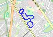 Trasa z dnia 2016-07-29 22:49 - mapa trasy gps - bieganie
