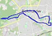 Rower lipy las   bieganie - mapa trasy gps - inna