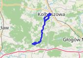 Trasa z dnia 2016-07-30 16:34 - mapa trasy gps - rower górski
