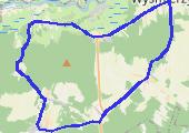 Trasa z dnia 2016-07-30 17:41 - mapa trasy gps - rower górski