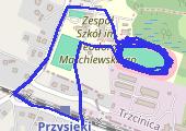 Trasa z dnia 2016-08-01 18:15 - mapa trasy gps - bieganie