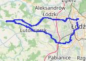 Wycieczka niedzielna 31.07.2016 - mapa trasy gps - rower trekkingowy