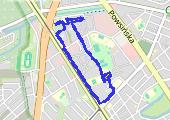 Trasa z dnia 2016-08-01 23:28 - mapa trasy gps - bieganie