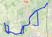 Trasa z dnia 2013-05-16 19:07 - mapa trasy gps - rower górski