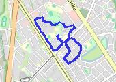 Trasa z dnia 2016-08-02 22:26 - mapa trasy gps - bieganie