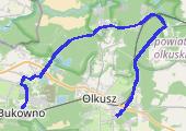 Trasa z dnia 2016-08-03 01:39 - mapa trasy gps - rower trekkingowy