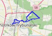 Trasa z dnia 2013-05-17 19:56 - mapa trasy gps - rower trekkingowy