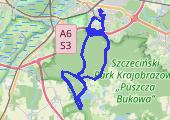 Trasa z dnia 2013-05-18 12:11 - mapa trasy gps - rower górski