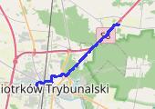 Trasa z dnia 2013-05-18 12:37 - mapa trasy gps - marsz