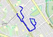 Trasa z dnia 2016-08-04 22:55 - mapa trasy gps - bieganie