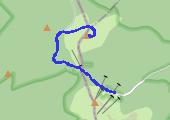 Zejście z Pradziada - mapa trasy gps - marsz