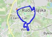 Trasa z dnia 2016-08-06 23:07 - mapa trasy gps - bieganie