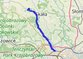 Trasa z dnia 2016-08-07 18:24 - mapa trasy gps - rower górski