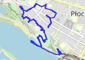 Spacerem po Płocku - mapa trasy gps - spacer