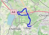 Trasa z dnia 2016-08-07 18:51 - mapa trasy gps - rower trekkingowy