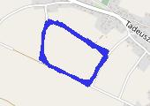 Trasa z dnia 2016-08-08 20:47 - mapa trasy gps - bieganie