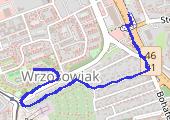 Trasa z dnia 2016-08-08 17:09 - mapa trasy gps - marsz