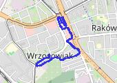 Trasa z dnia 2016-08-09 06:50 - mapa trasy gps - marsz