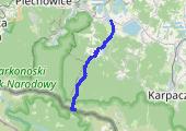Trasa z dnia 2016-08-09 16:07 - mapa trasy gps - rower górski