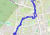 Trasa z dnia 2016-08-10 12:05 - mapa trasy gps - spacer