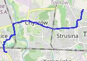 Trasa z dnia 2016-08-11 08:17 - mapa trasy gps - marsz