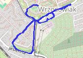 Trasa z dnia 2016-08-11 06:50 - mapa trasy gps - marsz