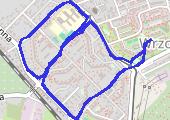 Trasa z dnia 2016-08-11 13:29 - mapa trasy gps - marsz