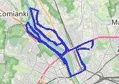 Trasa z dnia 2016-08-12 19:33 - mapa trasy gps - rower górski