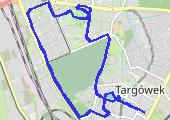 Trasa z dnia 2016-08-13 09:51 - mapa trasy gps - nordic walking