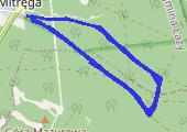 Trasa z dnia 2016-08-13 20:53 - mapa trasy gps - bieganie