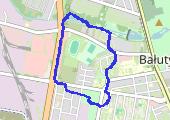 Trasa z dnia 2016-08-14 13:10 - mapa trasy gps - spacer