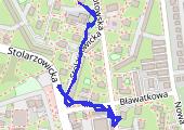 Trasa z dnia 2016-08-13 19:59 - mapa trasy gps - spacer