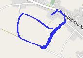 Trasa z dnia 2016-08-15 17:33 - mapa trasy gps - bieganie