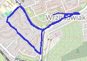 Trasa z dnia 2016-08-18 06:55 - mapa trasy gps - marsz
