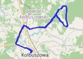 Trasa z dnia 2016-08-18 19:23 - mapa trasy gps - rower szosowy
