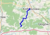 Trasa z dnia 2016-08-20 18:17 - mapa trasy gps - rower górski
