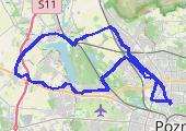 Rower szosowy - mapa trasy gps - rower szosowy