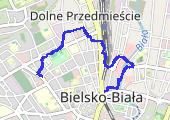 Trasa z dnia 2016-08-22 14:49 - mapa trasy gps - marsz